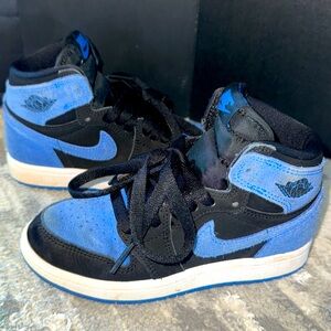 Kids Jordan 1 Retro High OG Royal Reimagined